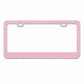 Stainless Steel Rhinestone License Plate Frame