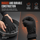 Gants chauffants pour hommes et femmes – gants d'hiver chauffants avec fonction tactile, pour la moto, le ski et les sports de plein air