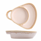 🎉This Week's Special Sales - 60% OFF✨Retro Ceramic Divided Baking Dish with Single Handle