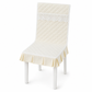 Housse universelle pour chaise de salle à manger (assise et dossier)