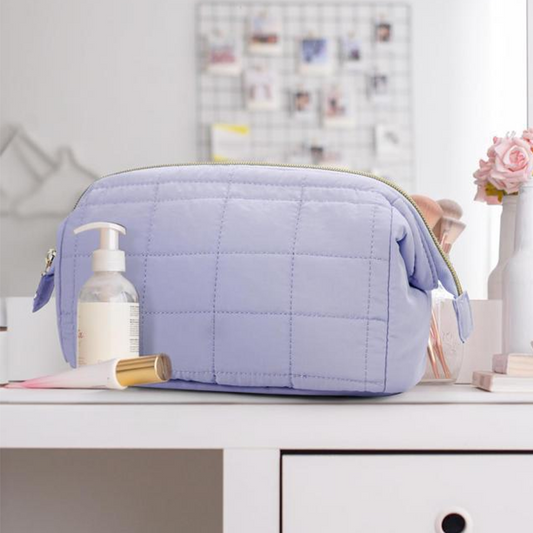 🔥Trousse de maquillage de voyage portable à carreaux