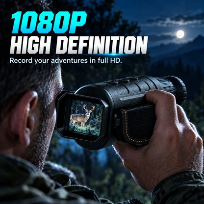 📢📢 66 % DE RÉDUCTION 🔍 Monoculaire de vision nocturne HD 1080p – Zoom numérique 16x pour les aventures en plein air et l'observation de la faune sauvage