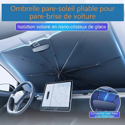 🔥Parasol pliable pour pare-brise de voiture
