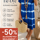 -50% Aujourd’hui 👗✨ Robe Femme Tie-Dye à Col V